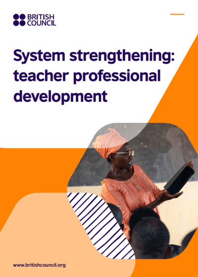 System strengthening - teacher professional development
